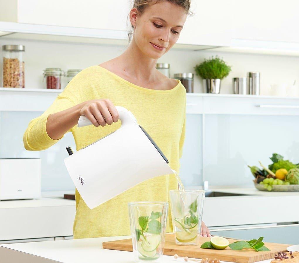 BRAUN Braun PurEase WK 3100 WH bollitore elettrico 1,7 L 2200 W Bianco  
