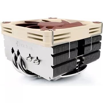 NH-L9X65 SE-AM4 Computerkühlsystem Prozessor Kühler Beige, Braun, Edelstahl