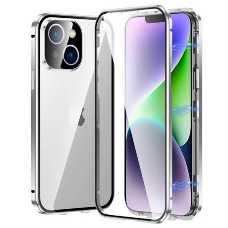 Cover-Discount  iPhone 14 - Custodia magnetica full protection 