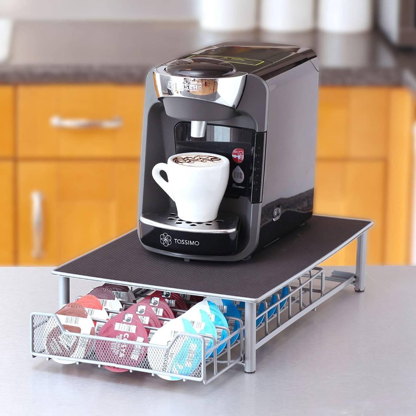 eStore  Tiroir de Rangement pour Capsules de Café - Tassimo 