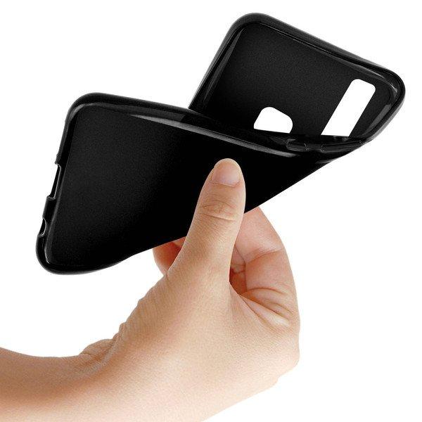 Avizar  Coque Samsung A20e Fine en Silicone Noir 