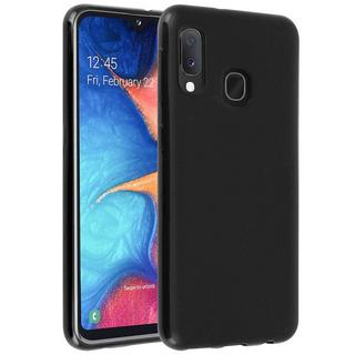 Avizar  Coque Samsung A20e Fine en Silicone Noir 