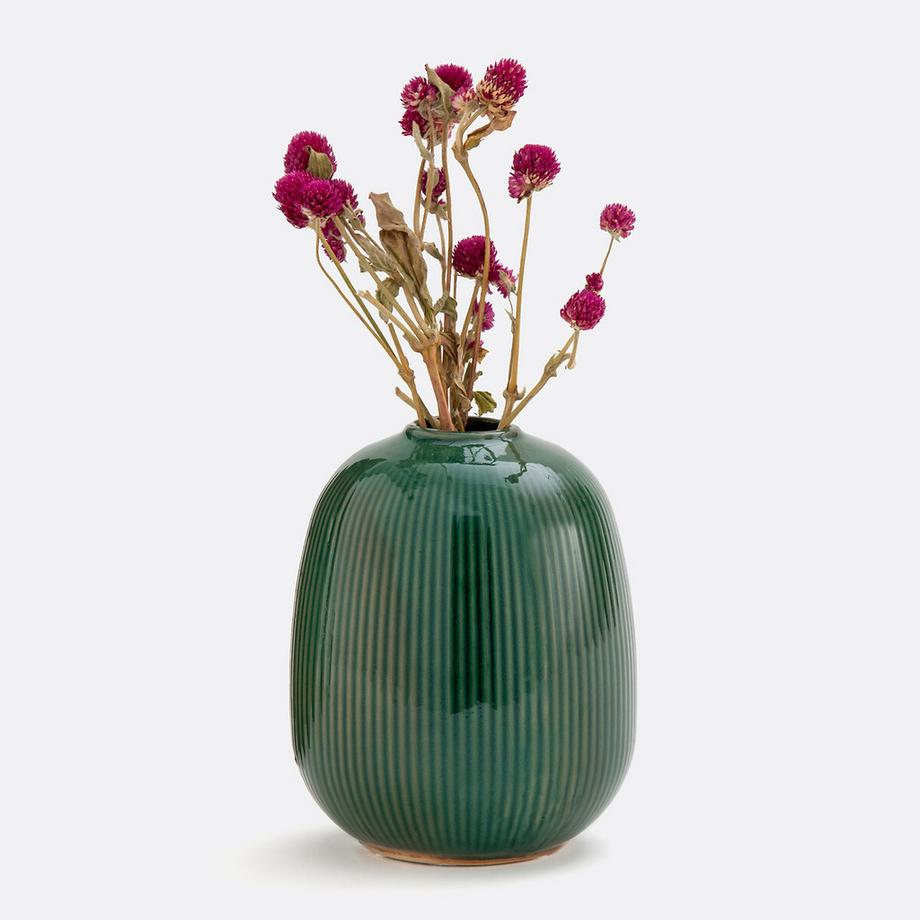 Vase Estria aus Keramik