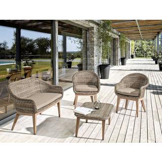 mutoni Table basse de jardin Belen 86x56  