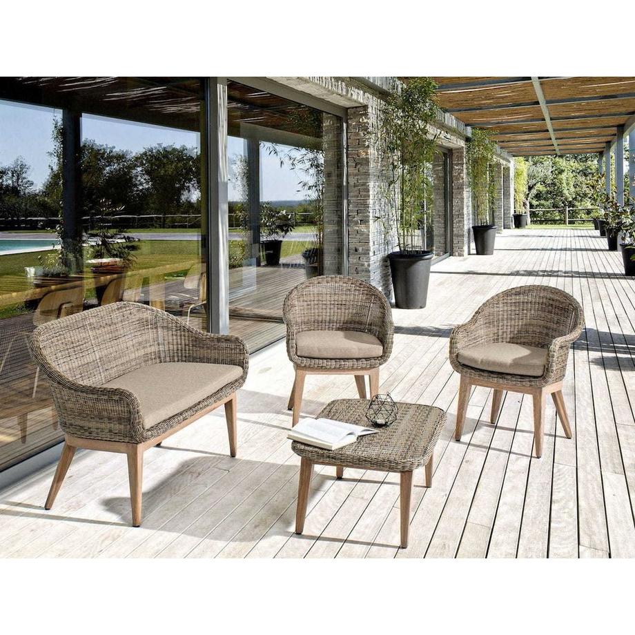 mutoni Garten Couchtisch Belen 86x56  