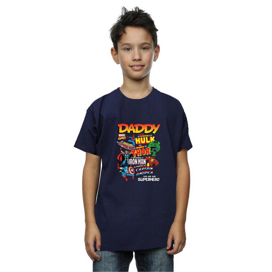 MARVEL  Our Dad Superhero TShirt 