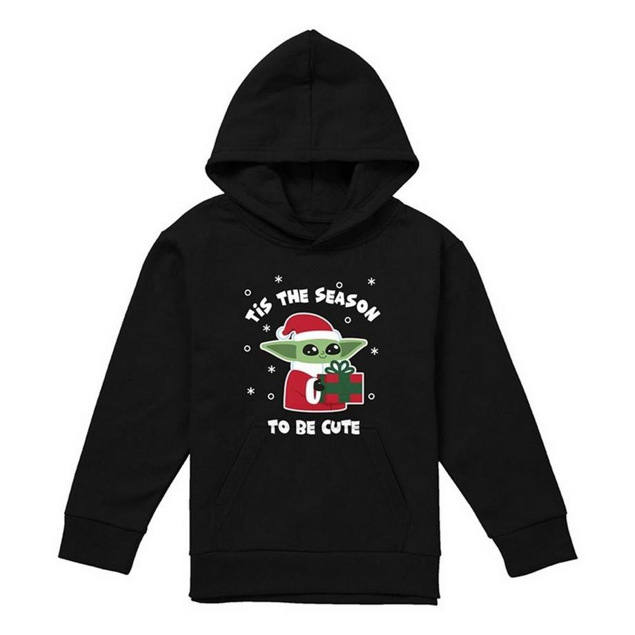 Sweat À Capuche Motif Grogu Tis The Christmas Season