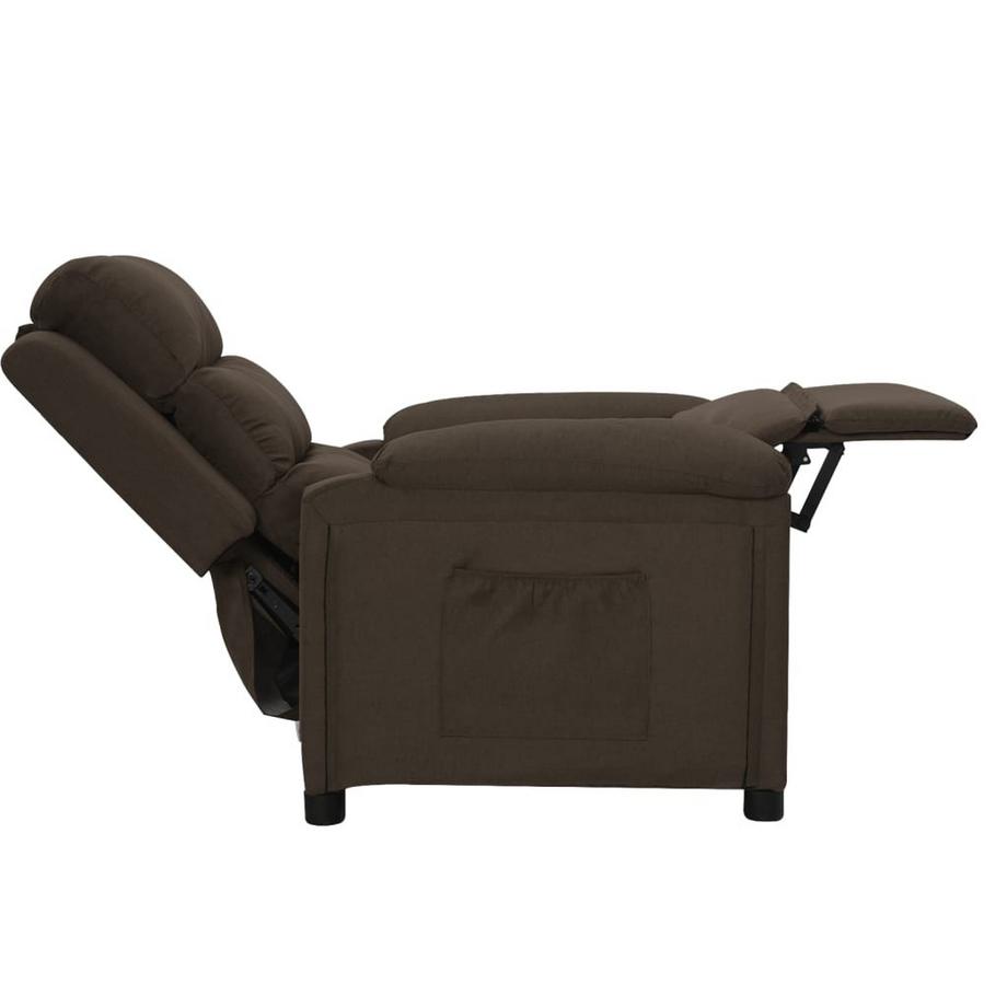 VidaXL Fauteuil inclinable tissu  