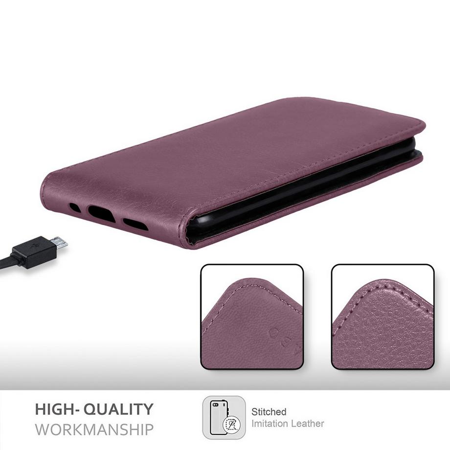 Cadorabo  Cadorabo Hülle kompatibel mit Apple iPhone 13 MINI - Schutzhülle im Flip Design aus glattem Kunstleder 