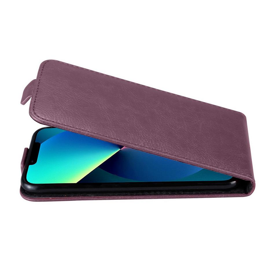 Cadorabo  Cadorabo Hülle kompatibel mit Apple iPhone 13 MINI - Schutzhülle im Flip Design aus glattem Kunstleder 