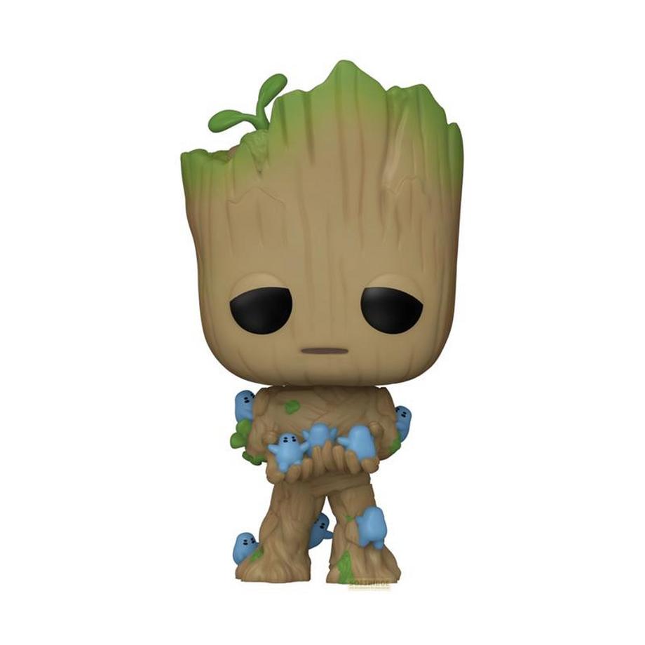 Funko  Figura POP Marvel Io sono Groot - Groot con Grunds 