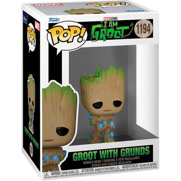 Figura POP Marvel Io sono Groot - Groot con Grunds