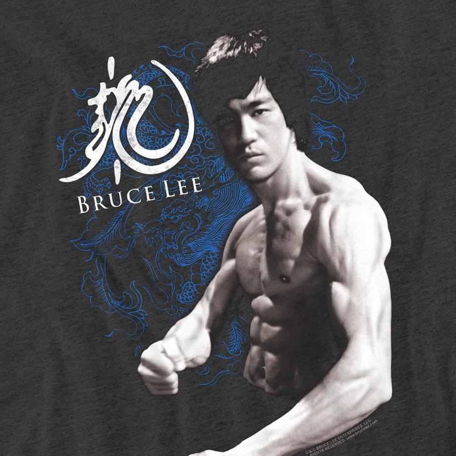 Bruce Lee T-Shirt Dragon Stance  