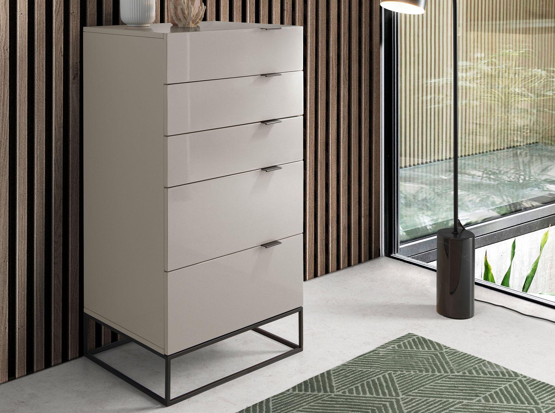 ANGEL CERDA Chiffonieres Holz under Stahl  