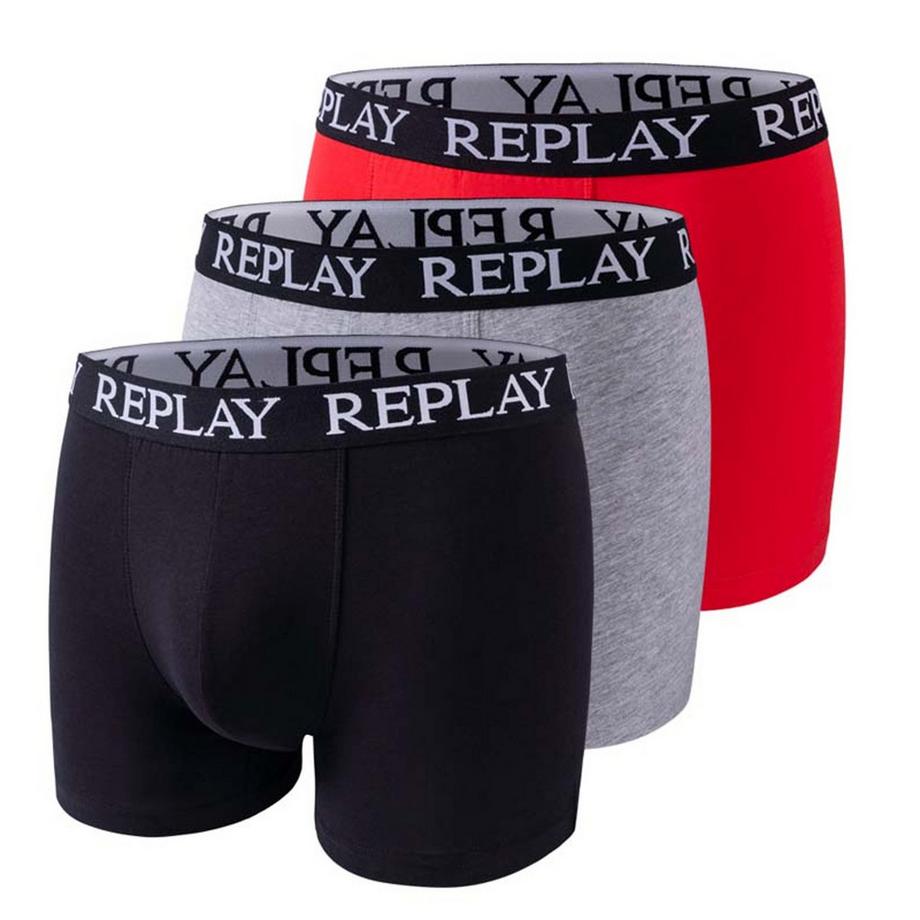 REPLAY Figurbetonte Boxershorts 6er Pack  