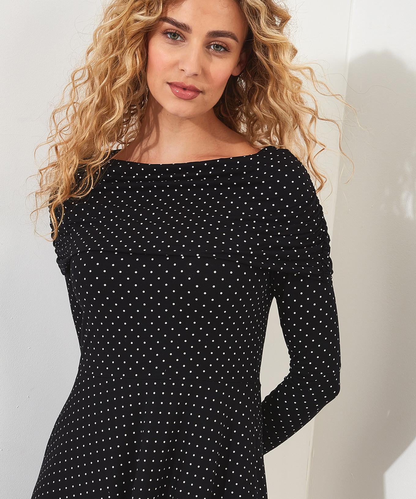 Joe Browns  Polka Dot Bardot Skaterkleid 