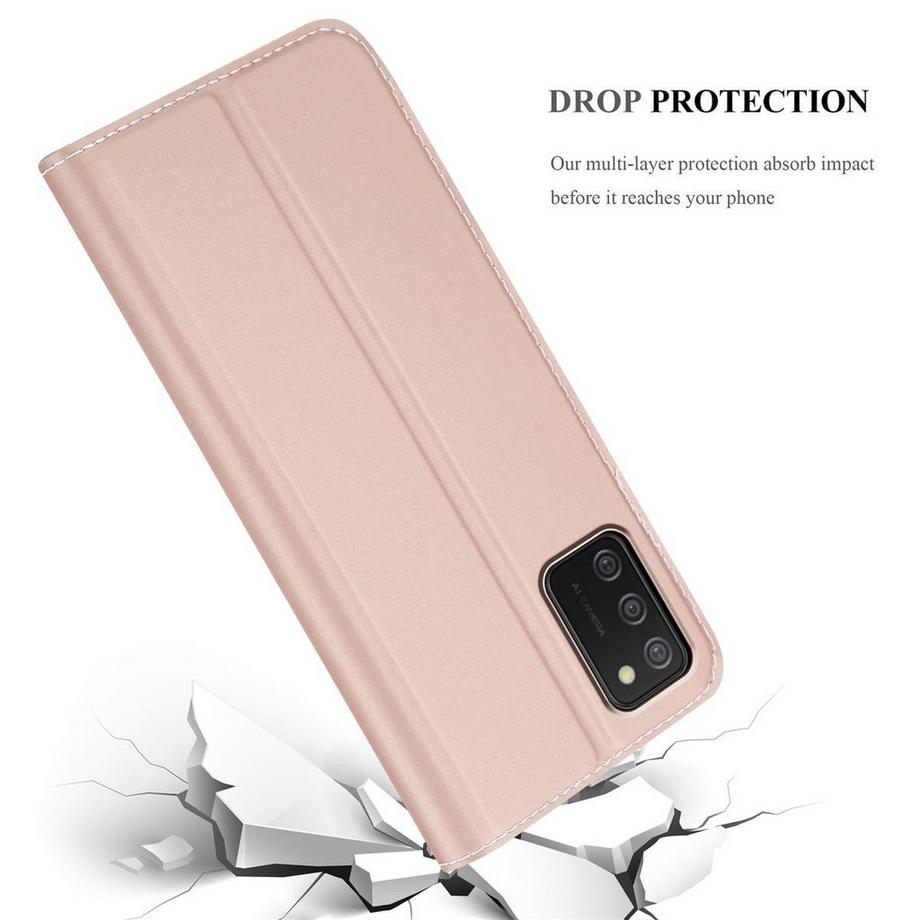 Cadorabo  Hülle für Samsung Galaxy A02s Magnetverschluss, Kartenfach 