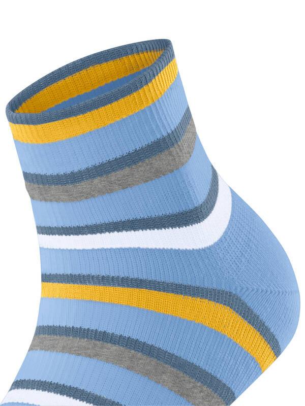 Burlington Rib Stripe Chaussettes Courtes  