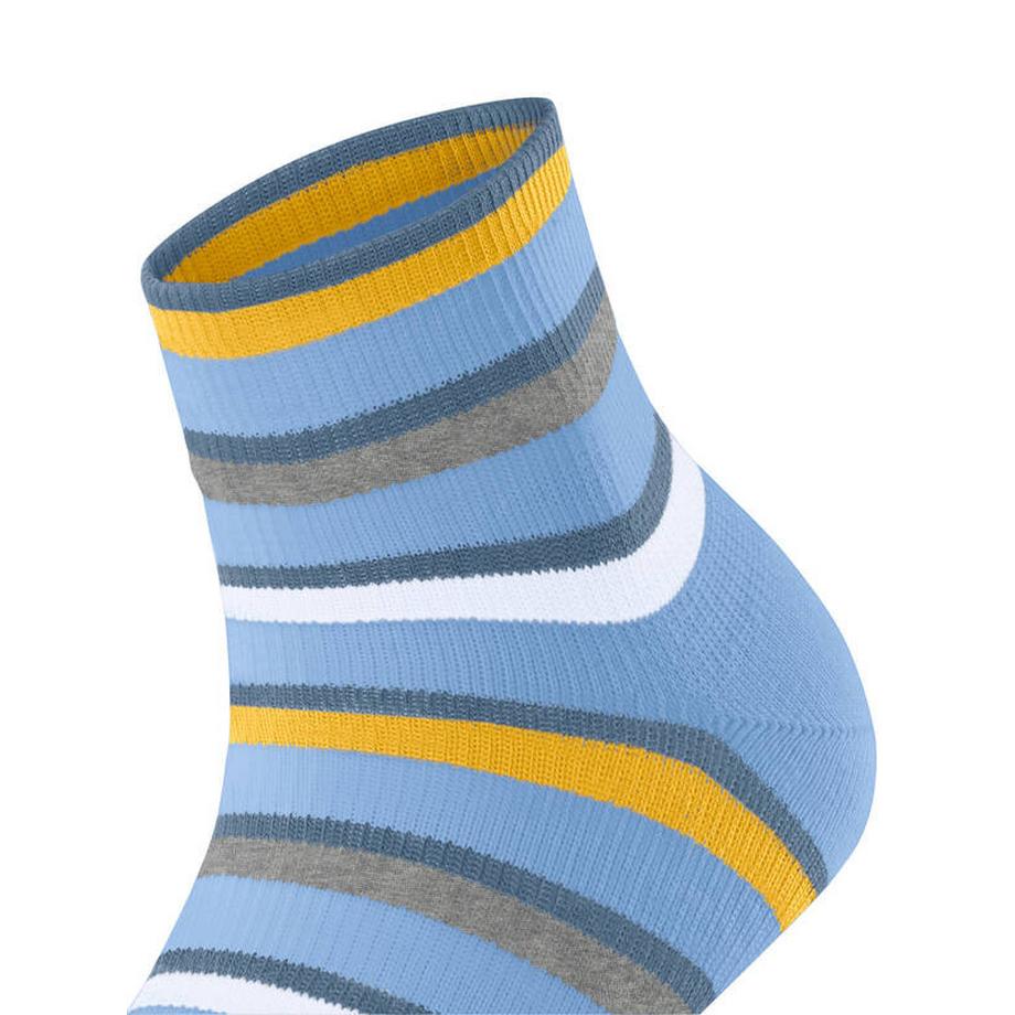 Burlington Rib Stripe Chaussettes Courtes  