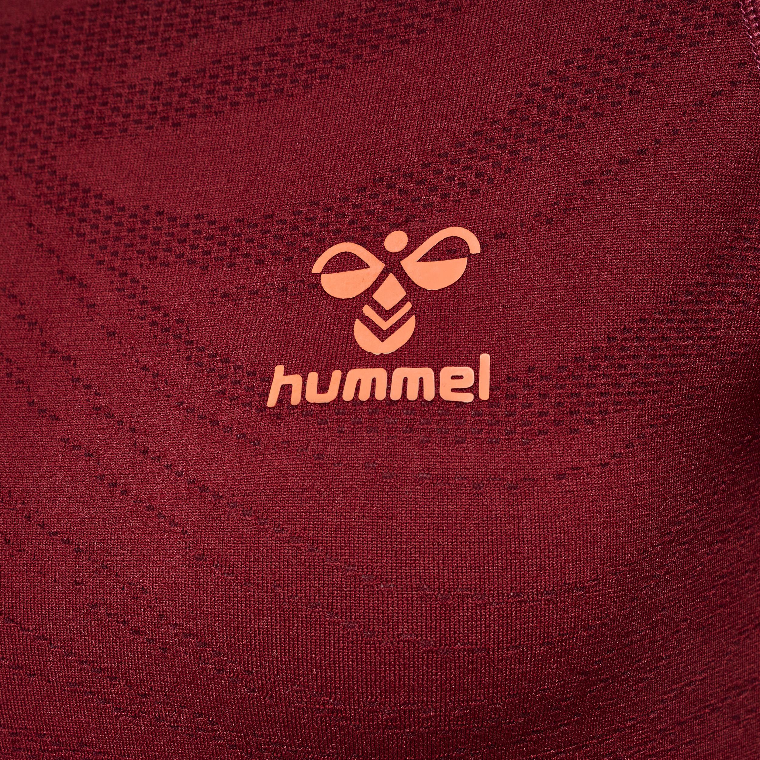 Hummel On-Grid Poliestere T-Shirt Maniche Lunghe  