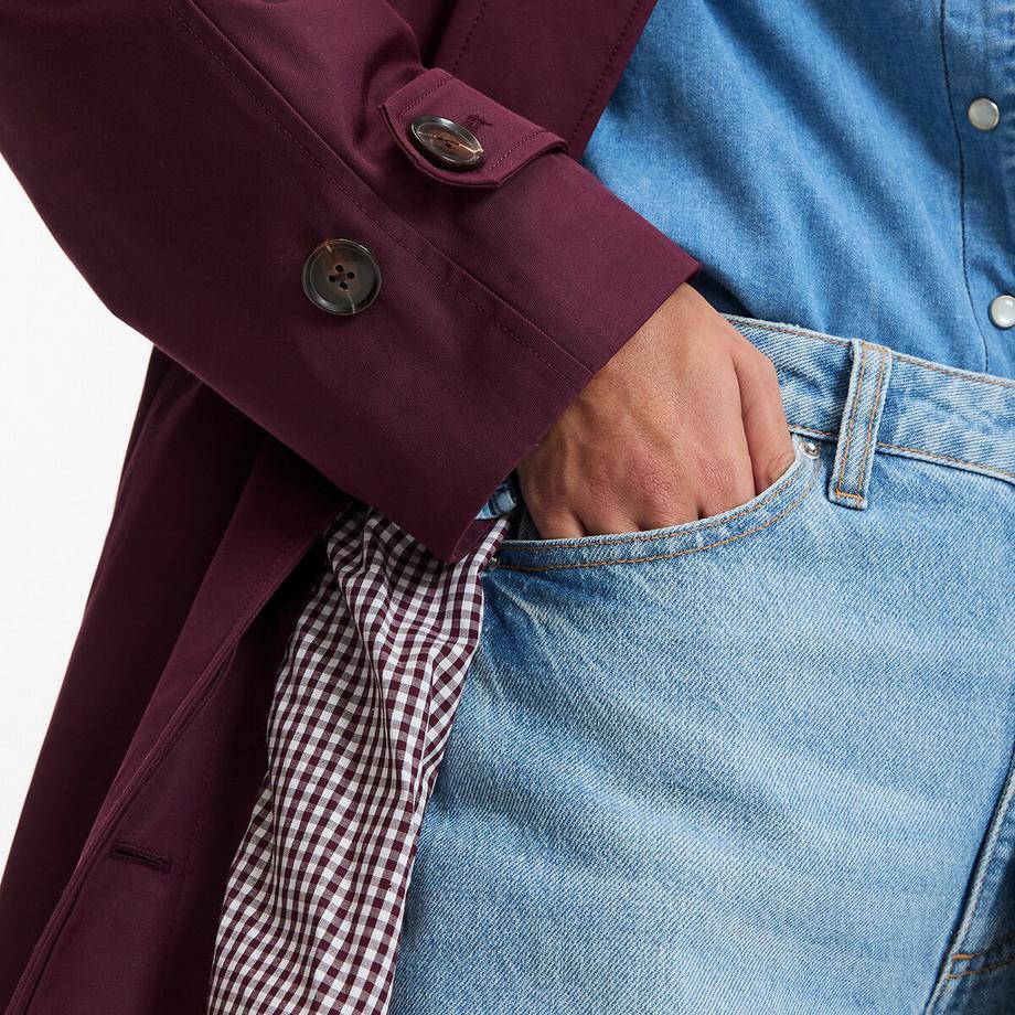 La Redoute Collections Trench Lungo Chiusura Bottoni  