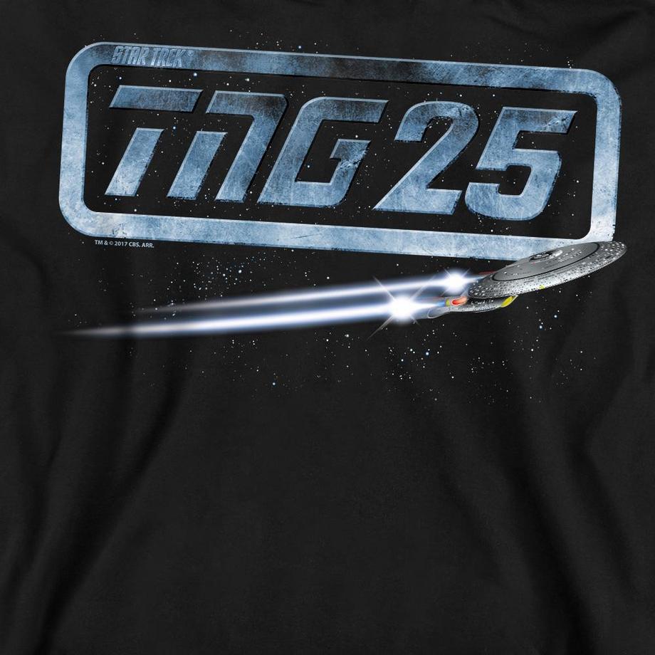 Star Trek The Next Generation 25 Enterprise Sweatshirt  