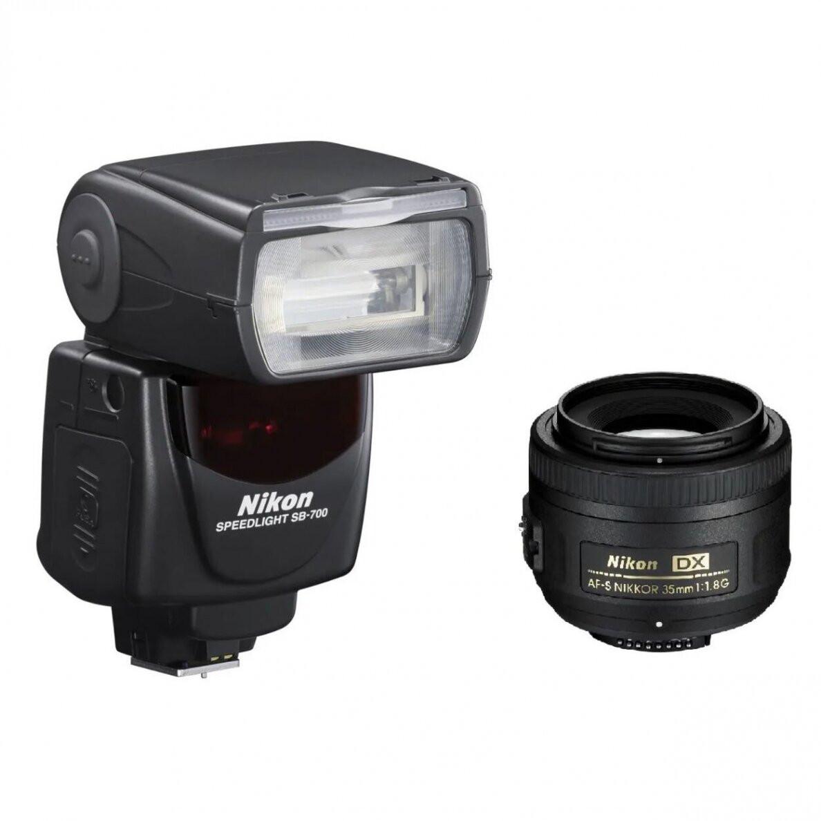 Nikon  Nikon DX Speedlight Portrait Kit (35 F1.8G+SB700) 