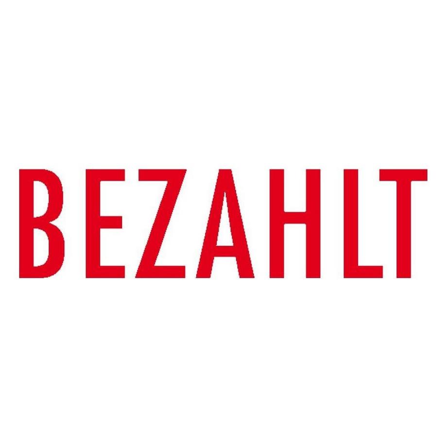 Colop Wort- und Datumsstempel BEZAHLT  