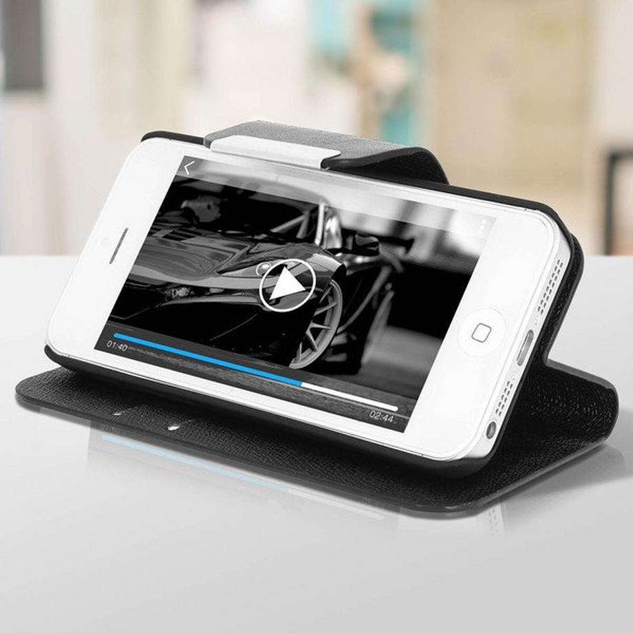 Avizar  Apple iPhone 5, 5s und SE Vintage Hülle 