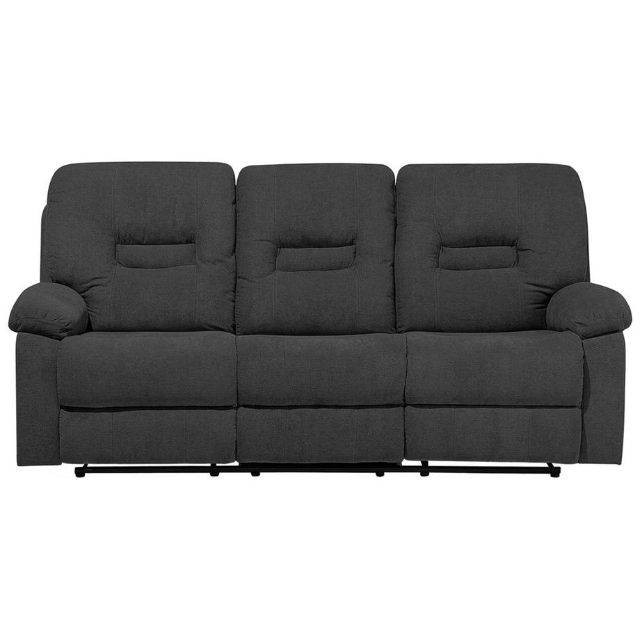 Beliani Divano 3 posti en Tessuto Moderno BERGEN  