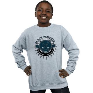 MARVEL  Kawaii Black Panther Pounce Sweatshirt 