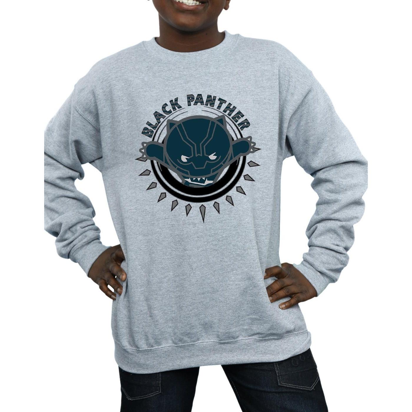 MARVEL  Sweat KAWAII BLACK PANTHER POUNCE 