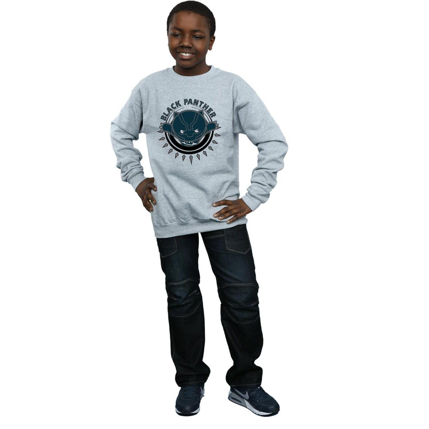 MARVEL  Kawaii Black Panther Pounce Sweatshirt 