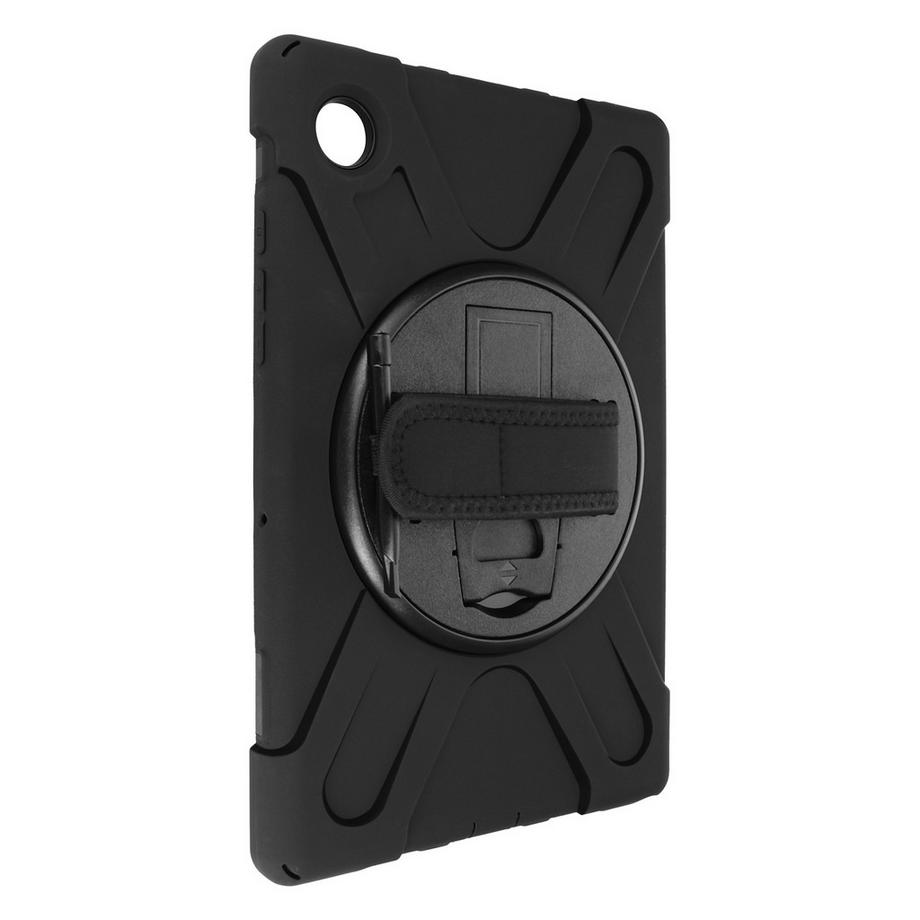 Avizar  Coque Samsung Tab A8 10.5 Support Noir 