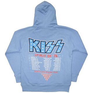 KISS Americana Felpa con Cappuccio Pullover  