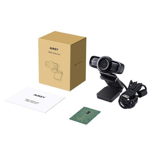 AUKEY  AUKEY Stream Pro Webcam AF 1080P PC-LM3, USB 2.0 