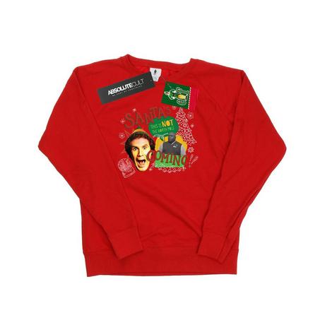 Elf Santa's Coming Slim Fit Sweatshirt  
