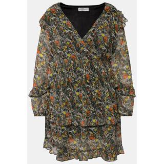 Studio Untold Robe Mini Ligne A Imprimé Cachemire Col V Volants  