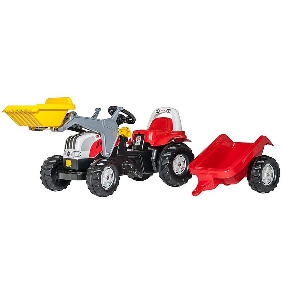rolly toys  rollyKid Steyr 6190 CVT mit Lader & Anhänger 