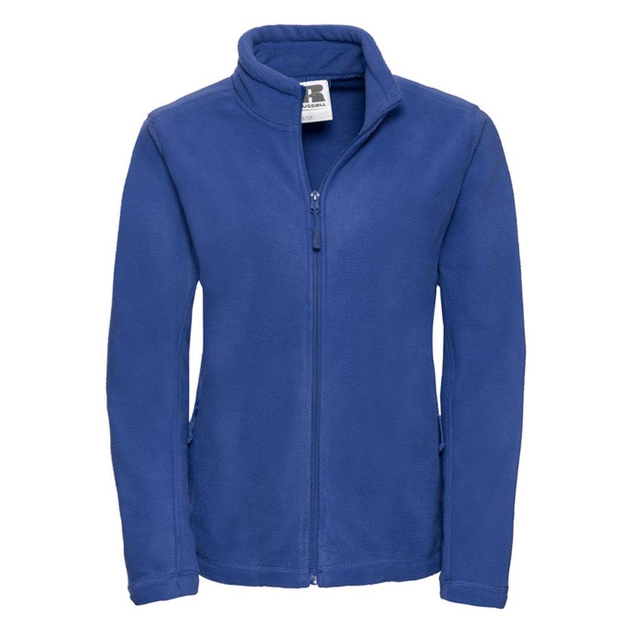 Fleecejacke Durchgehender Reißverschluss  Außen