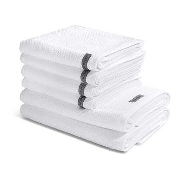 Selection - coton bio set de serviettes 6 pièces