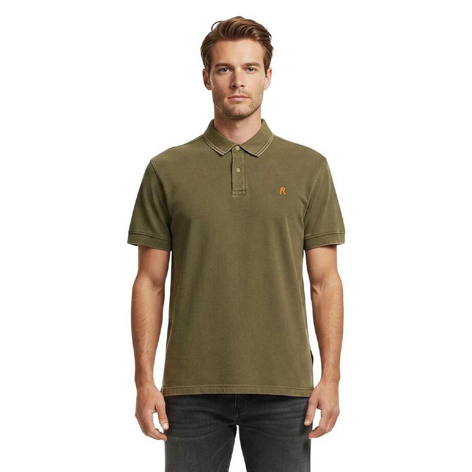 REPLAY Maglietta Polo con Logo  
