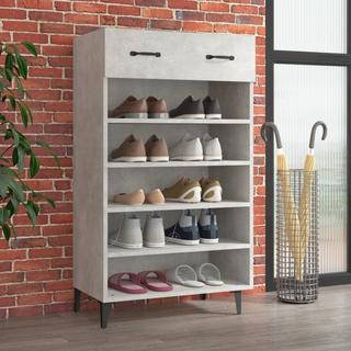 VidaXL Armoire à chaussures bois d'ingénierie  