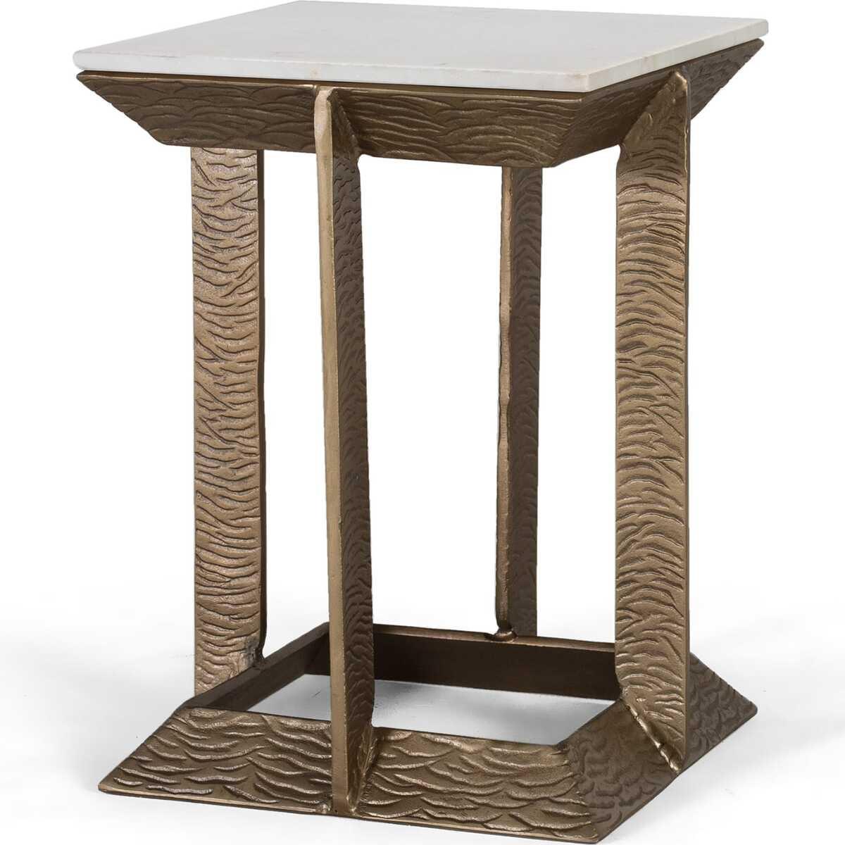 mutoni Table d&#039;appoint bronze 40  