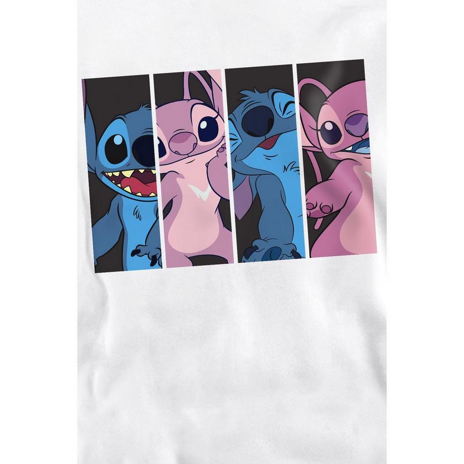 Lilo & Stitch Stitch und Angel Grafik Print Sweatshirt  