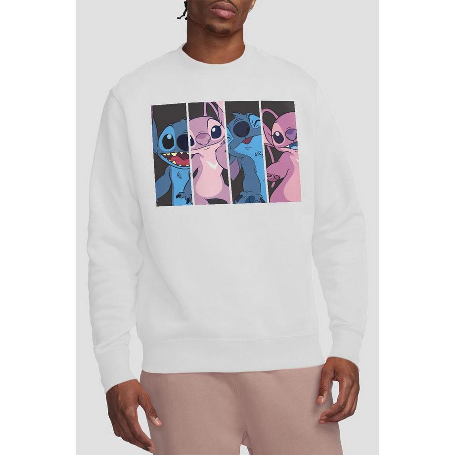 Lilo & Stitch Stitch und Angel Grafik Print Sweatshirt  