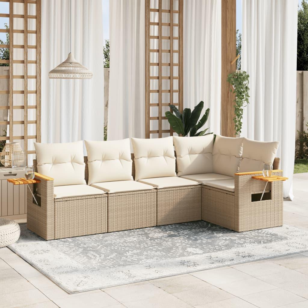 VidaXL Garten sofagarnitur poly-rattan  