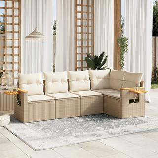 VidaXL Garten sofagarnitur poly-rattan  