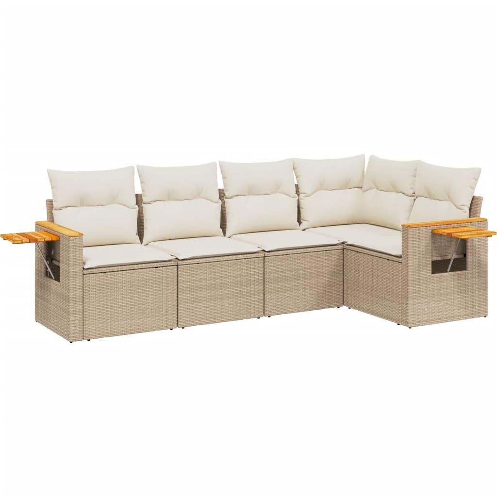 VidaXL Garten sofagarnitur poly-rattan  