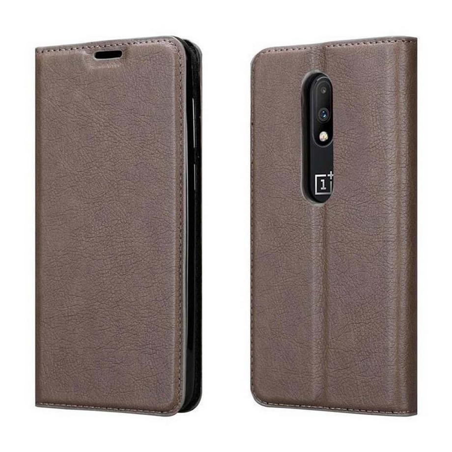 Cadorabo  Hülle für OnePlus 7 Magnetverschluss, Kartenfach 